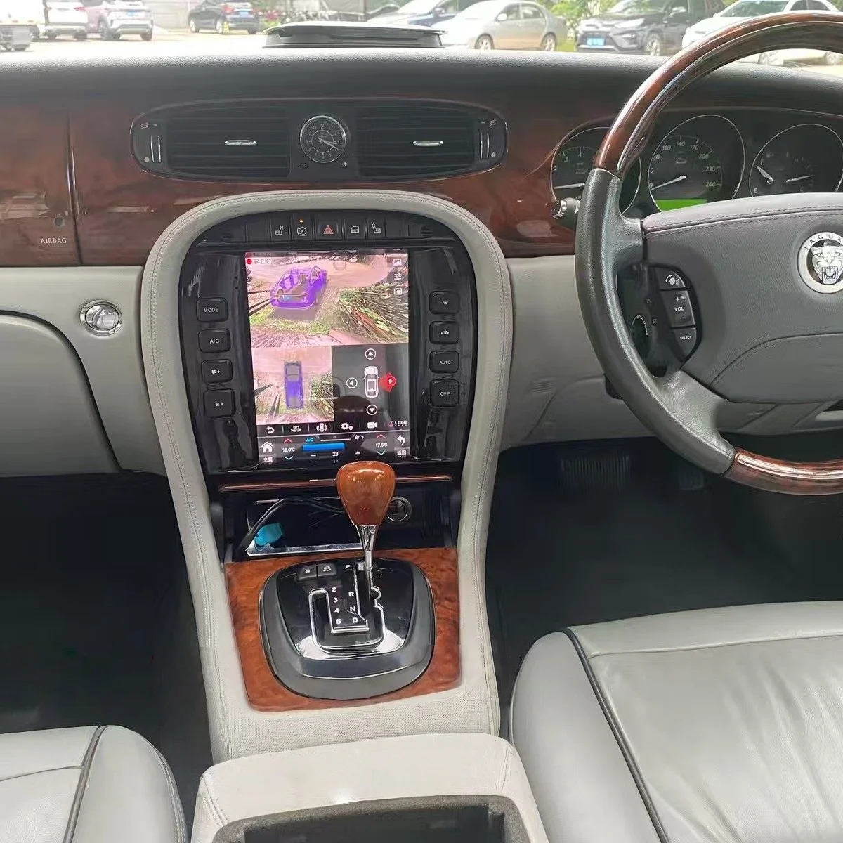 9.7 Inch Android13 carplay For Jaguar XJ X-TYPE S-TYPE 2004-2011 Car Radio Auto Stereo Multimedia Player GPS Navigation Video 4G
