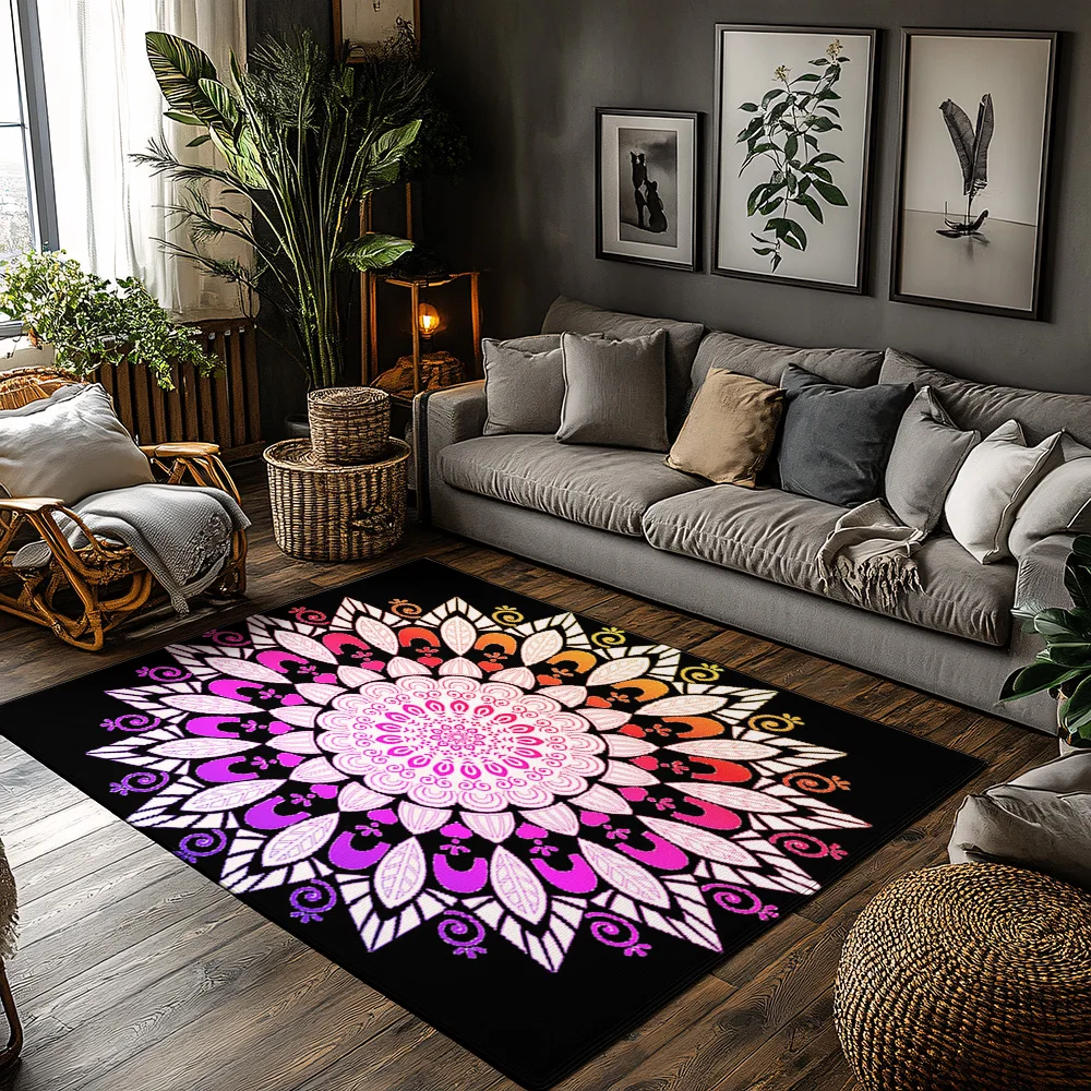 

Unique Floral Doormat Indoor Outdoor Rug Washable Entrance Mat Home Decor Abstract Pattern Area Rug Living Room Carpet Floor Cov