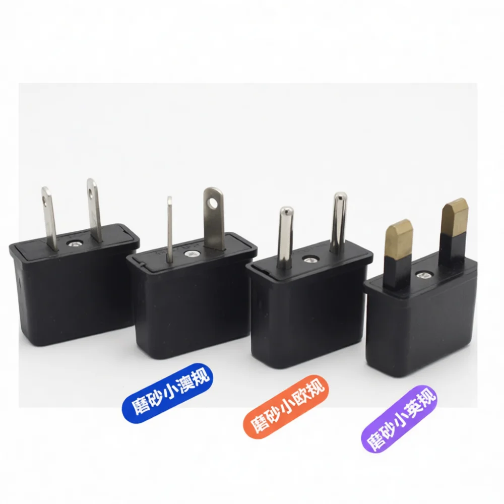 EU Plug Adapter Converter US To European Wall Socket Connector Durable Copper Pins Efficient Power Transfer Essential
