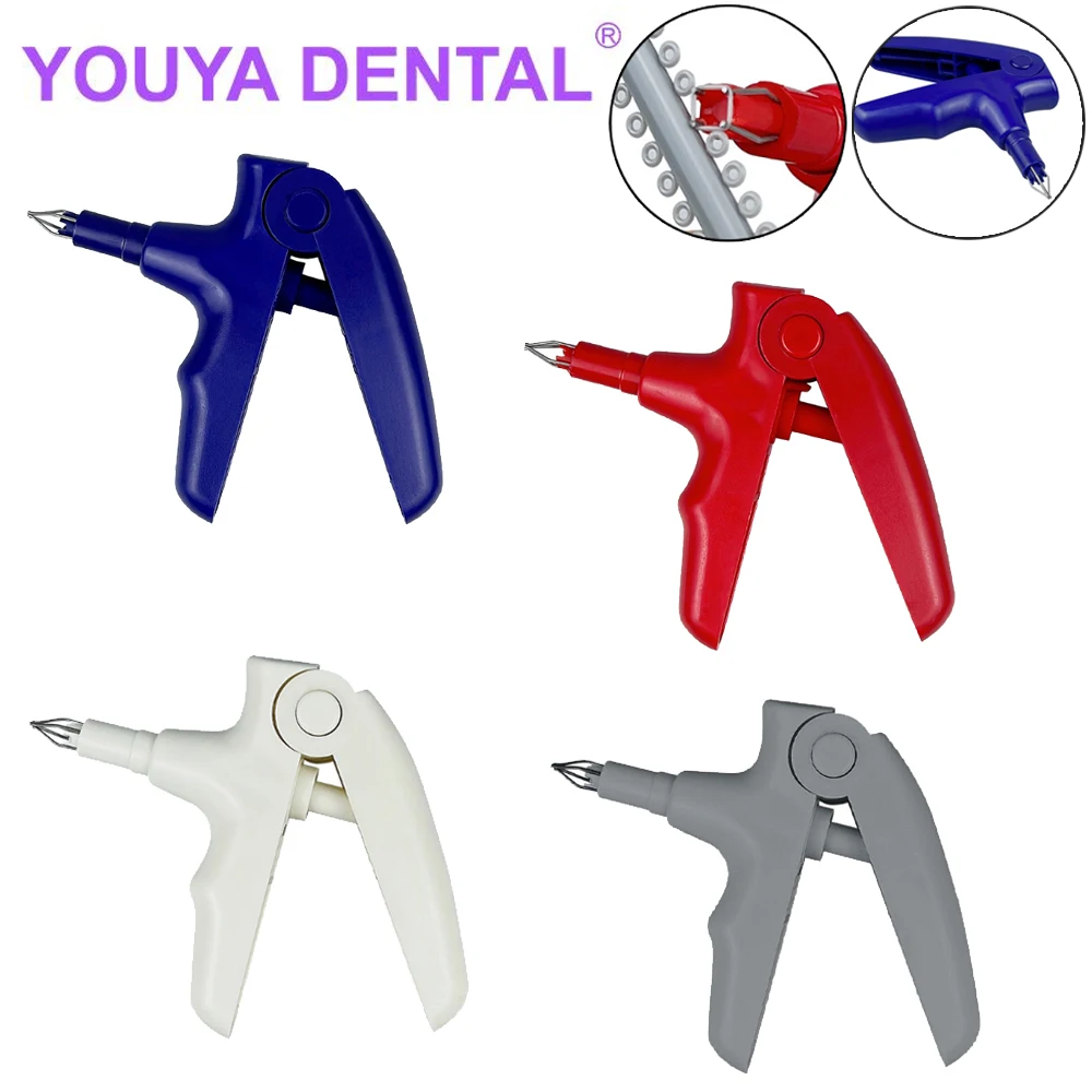 

1Pcs Dental Orthodontic Ligature Gun Elastic Chain Gun Bandage Gun for Teeth Braces Ligature Ties Dentistry Materials Dispenser