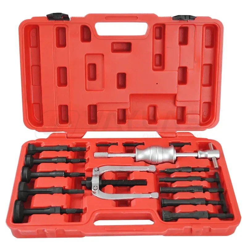 16Pcs Car Inner Hole Bearing Puller Removal Bearing Extractor Puller Inner Bearing Races Tools Set