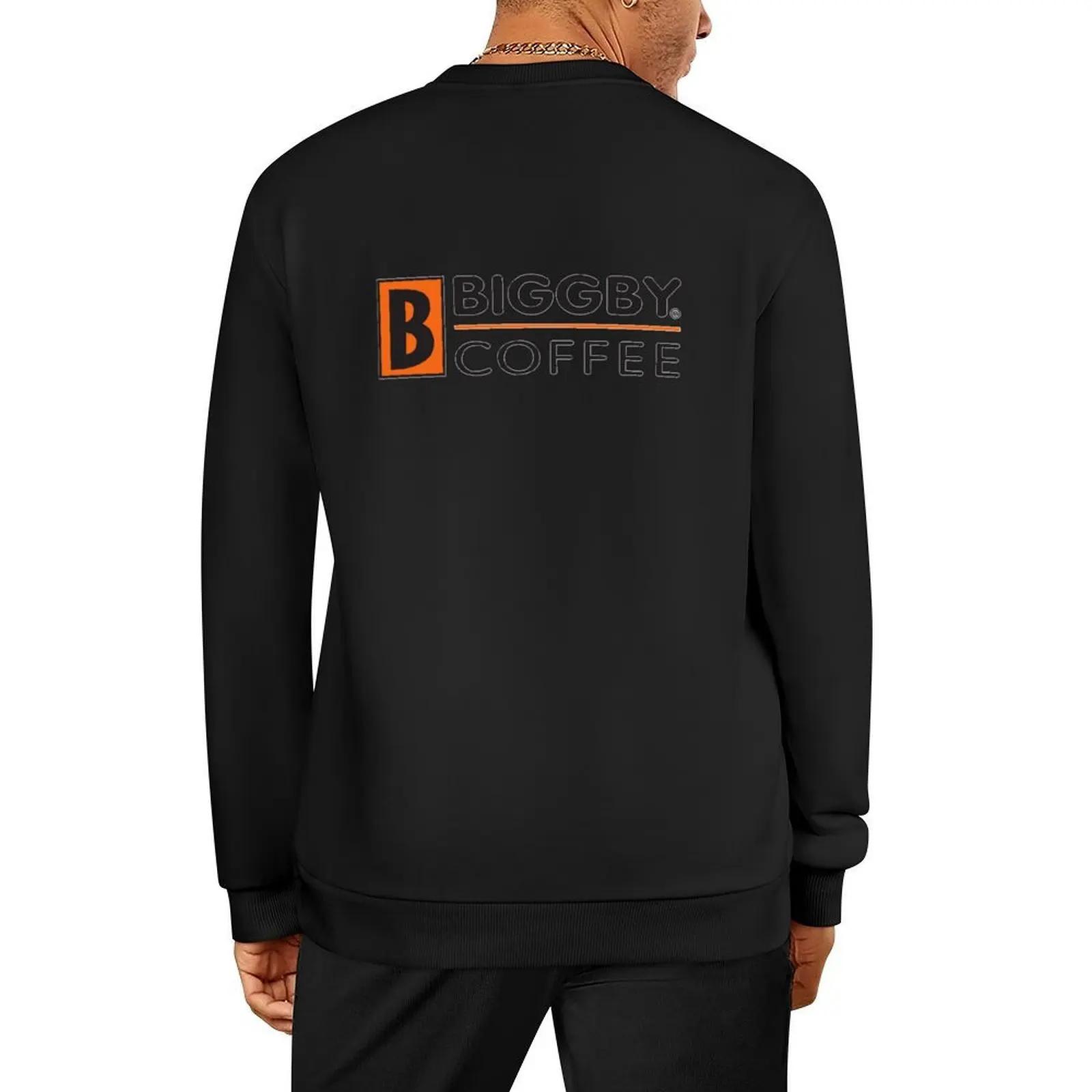 

Biggby Coffee Classic Pullover male clothes japanese style men's coat autumn jacket men aesthetic sweatshirts