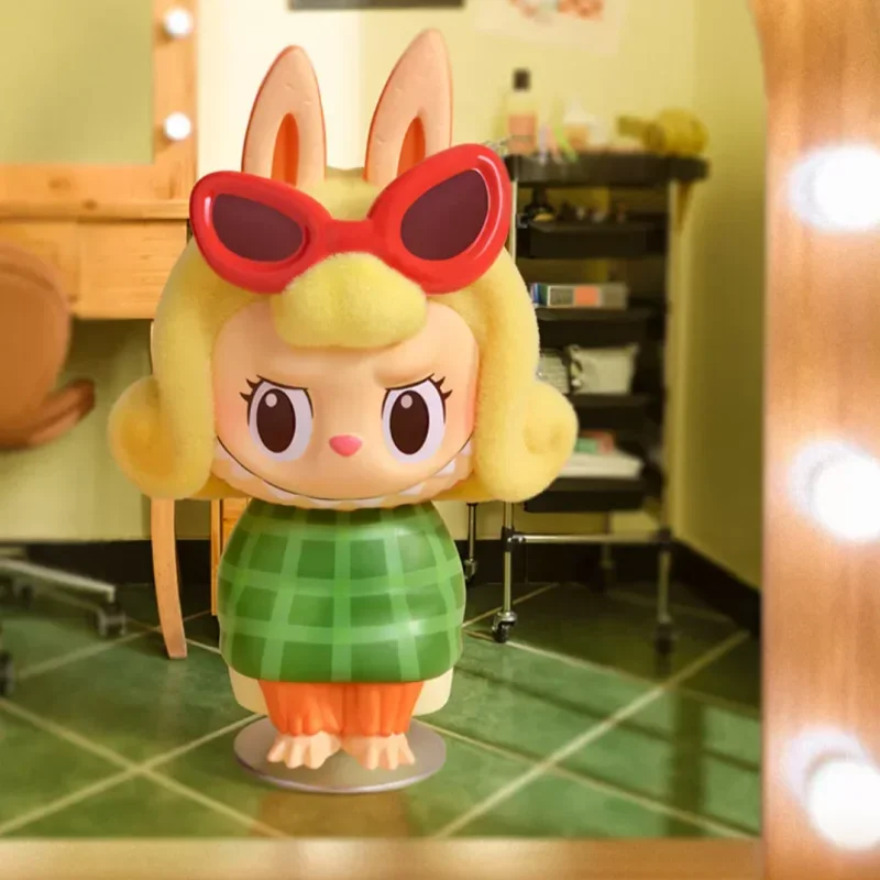 POP MART LABUBU THE MONSTERS HAIR SALON Series Blind Box Original Toys Guess Bag Mystery Box Doll Cute Anime Figure Ornament view 6