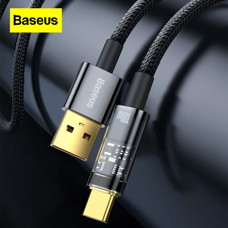 Baseus Three in One Charging Data Cable for Android Typec Car Three Head Fast Charging Multifunctional Portable Charging Cable