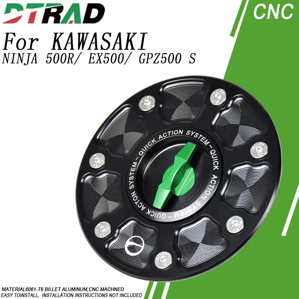 

Быстросъемная крышка топливного бака для мотоциклов KAWASAKI ZX6R ZX9R ZR7 ZZR 600 ZRX 1100 ZXR 400 ZR 750 ZEPHYR GPZ500 NINJA 500R