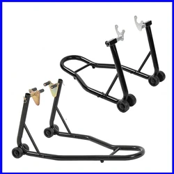 Motorcycle Stand Front&Rear Wheel Stand Auto Wheel Support Frame Full Set Tire Repairing Tool  for Motorcycle Repair Purpose