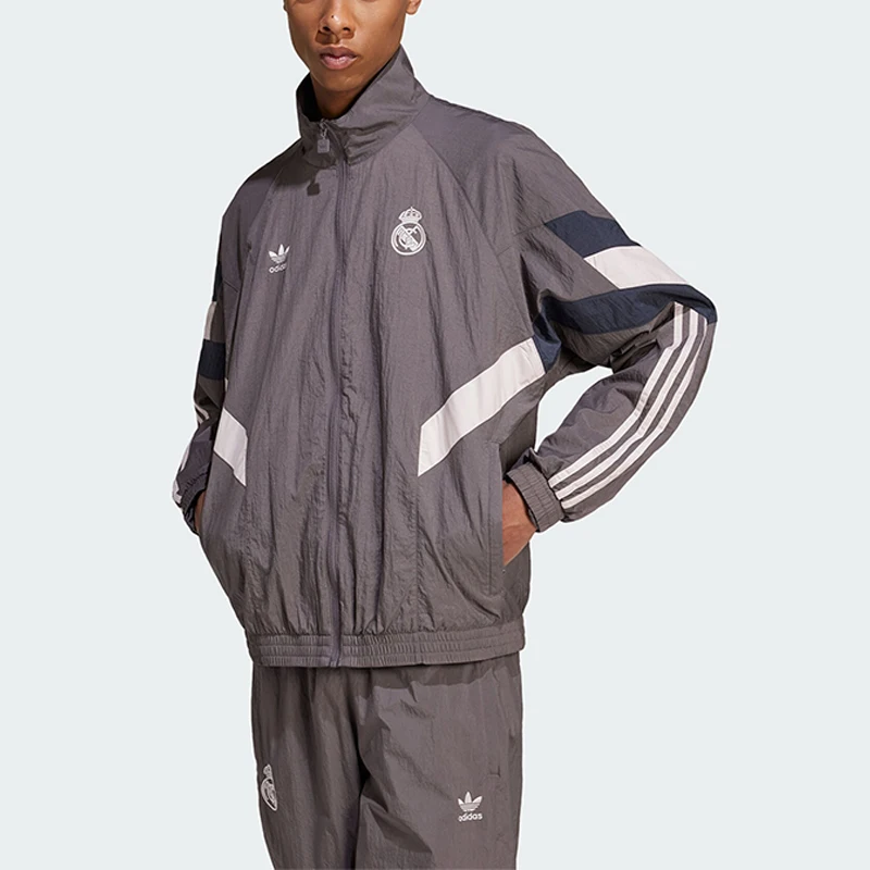 

Adidas Genuine Trefoil Men's Real Madrid Football Jacket JI9479
