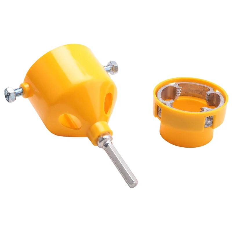 GTBL PPR Mata Bor Pipa Threader Kit Alat Pipa dengan Pipa PVC Threader Pipa Plastik Bulat Die Set Alat Perbaikan Pipa