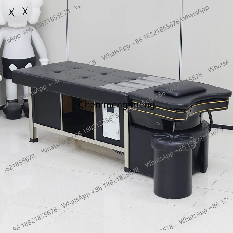 

Ceramic Barber Shop Shampoo Chairs Nordic Massage Ergonomics Shower Shampoo Bed Haircutting Salon Furniture Peluqueria