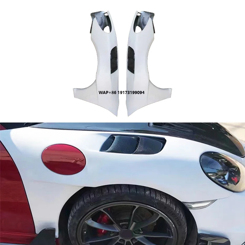 New 2016-2024 for RS Front Bumper Fog Light Bolt-On Upgrade Surround Fender Accessories for 718