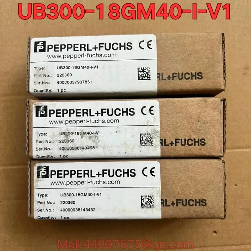 New UB300-18GM40-I-V1 ultrasonic sensor