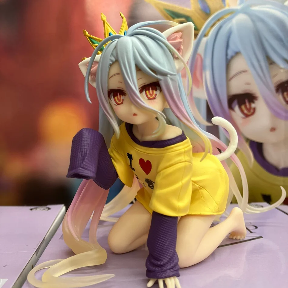 الأصلي حقيقية لا لعبة لا حياة 13 سنتيمتر شيرو عمل الشكل تمثال جمع لعبة مجسمة Kawaii دمية سطح المكتب الديكور هدية