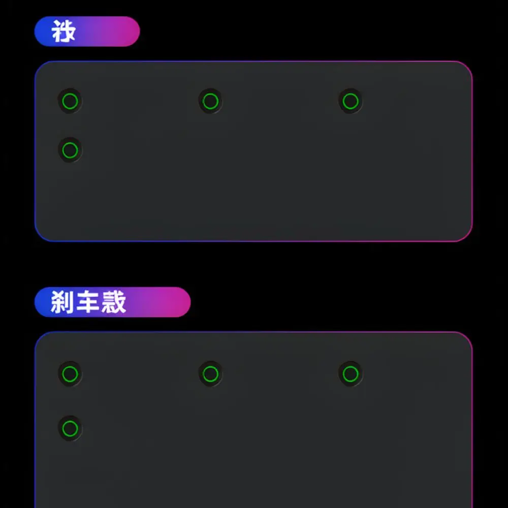 Intelligent Bike Tail Light Automatic Light Sensing Cycling Safety Warning Lamp USB Rechargeable Colorful Road Bicycle Light
