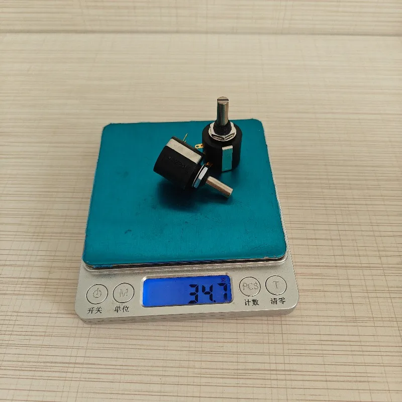 

1 шт. M22E10, импортированный из Японии NIDEC COPAL, многооборотный 10-оборотный потенциометр с проволочной обмоткой, потенциометр 1K 2K 5K10K