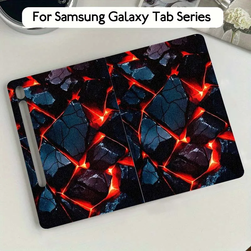 

Art Retro Cool Pattern Gift For Samsung Galaxy Tab S10 S9 S8 S7 FE Lite Soft Flexible Support Tablet Case