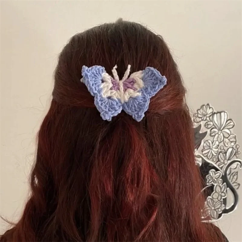 Butterfly hair clip Cross-border sales Cute cartoon Butterfly hair clip Hair decoration For women Girls charming gifts