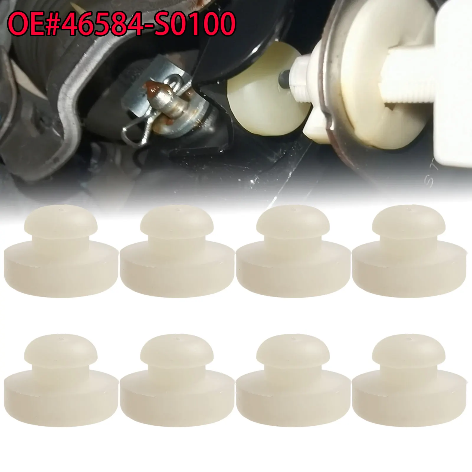 46584-S0100 Brake Clutch Pedal Switch Rubber Stopper Pad For Nissan Altima Frontier Maxima Sentra Versa Xterra Infiniti