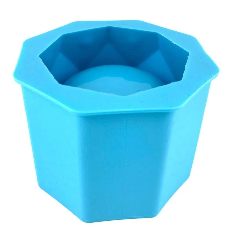 

Практичная силиконовая форма для смолы, красивый бетонный узор, подходит для изготовления декоративных подставок для цветов,