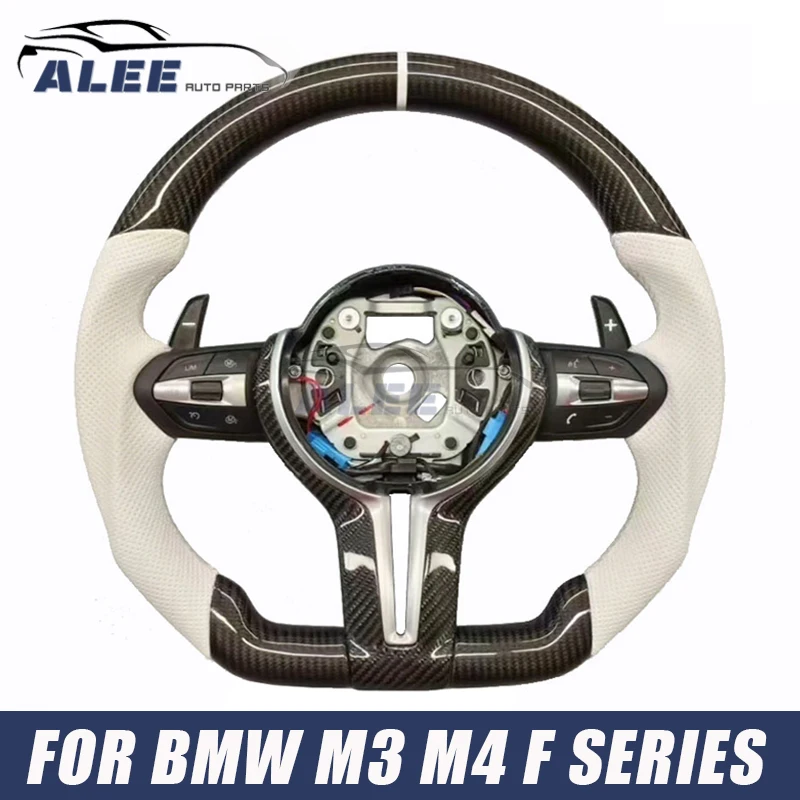 

Carbon Fiber Sport Steering Wheel for BMW F10 F20 F22 F30 F32 F36 F40 F82 F90 E70 E82 E89 E90 E91 M2 M3 M4 M5 Car Accessories