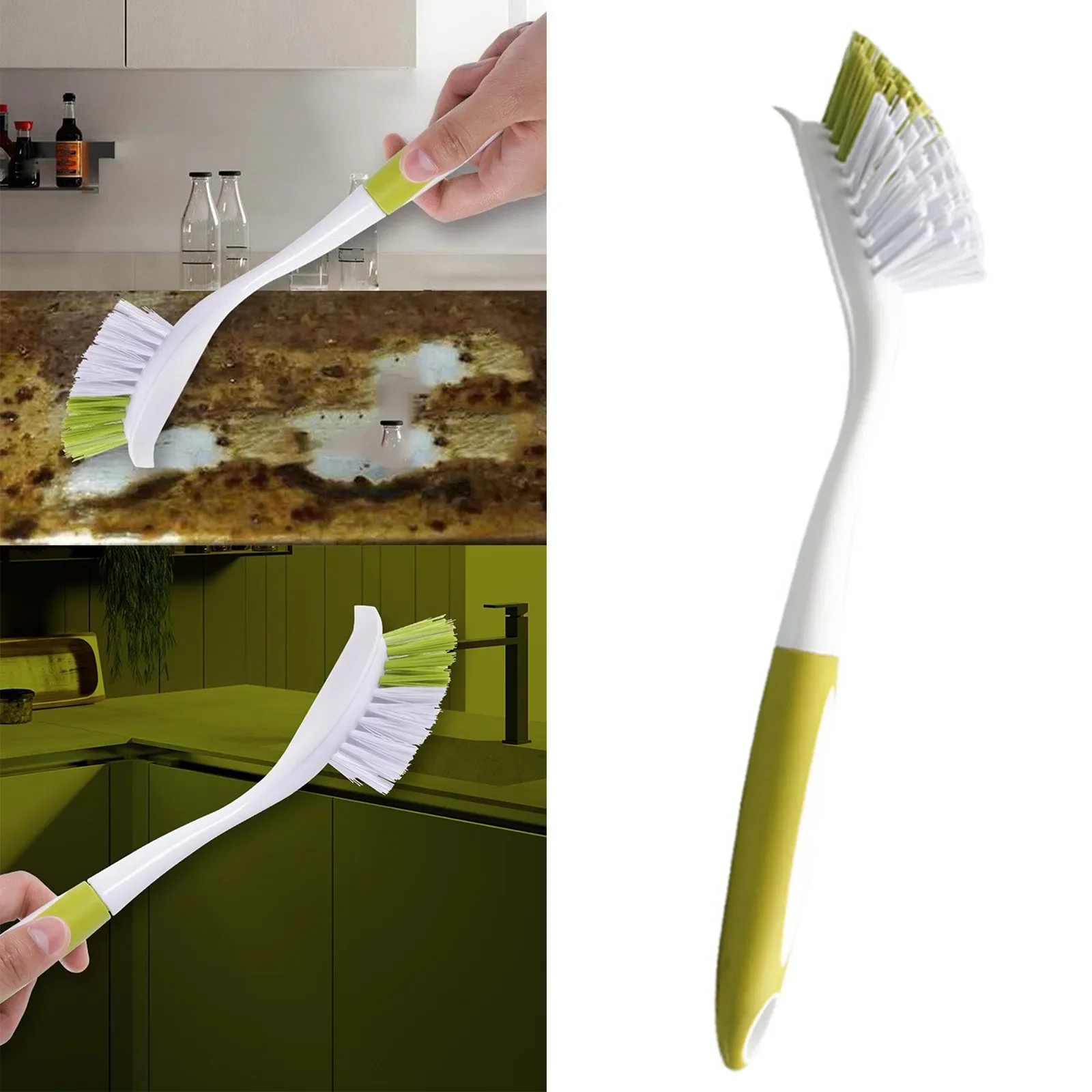 High Quality Kitchen Diffusion Type Scrub Brush Scrub Brush For Dishes Kitchen Bathroom Cleaning Dish Bathroom Supplies