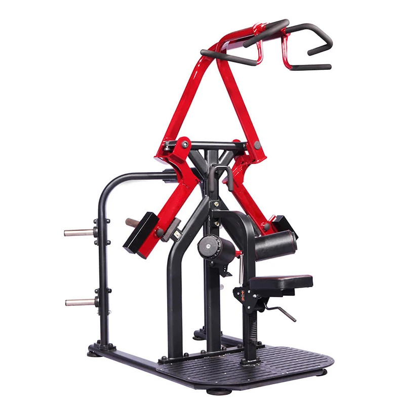 

Bodybuilding Strength Equipment Commercial Gym Fitness Equipment Plate Loaded Machine High Pull Back Trainer11