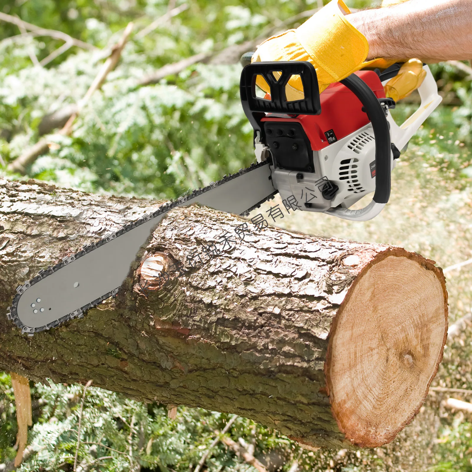 

Motosierra inalám действует бензолину, геррамienta para cortar madera y jardín, 20 импульсов, 52CC