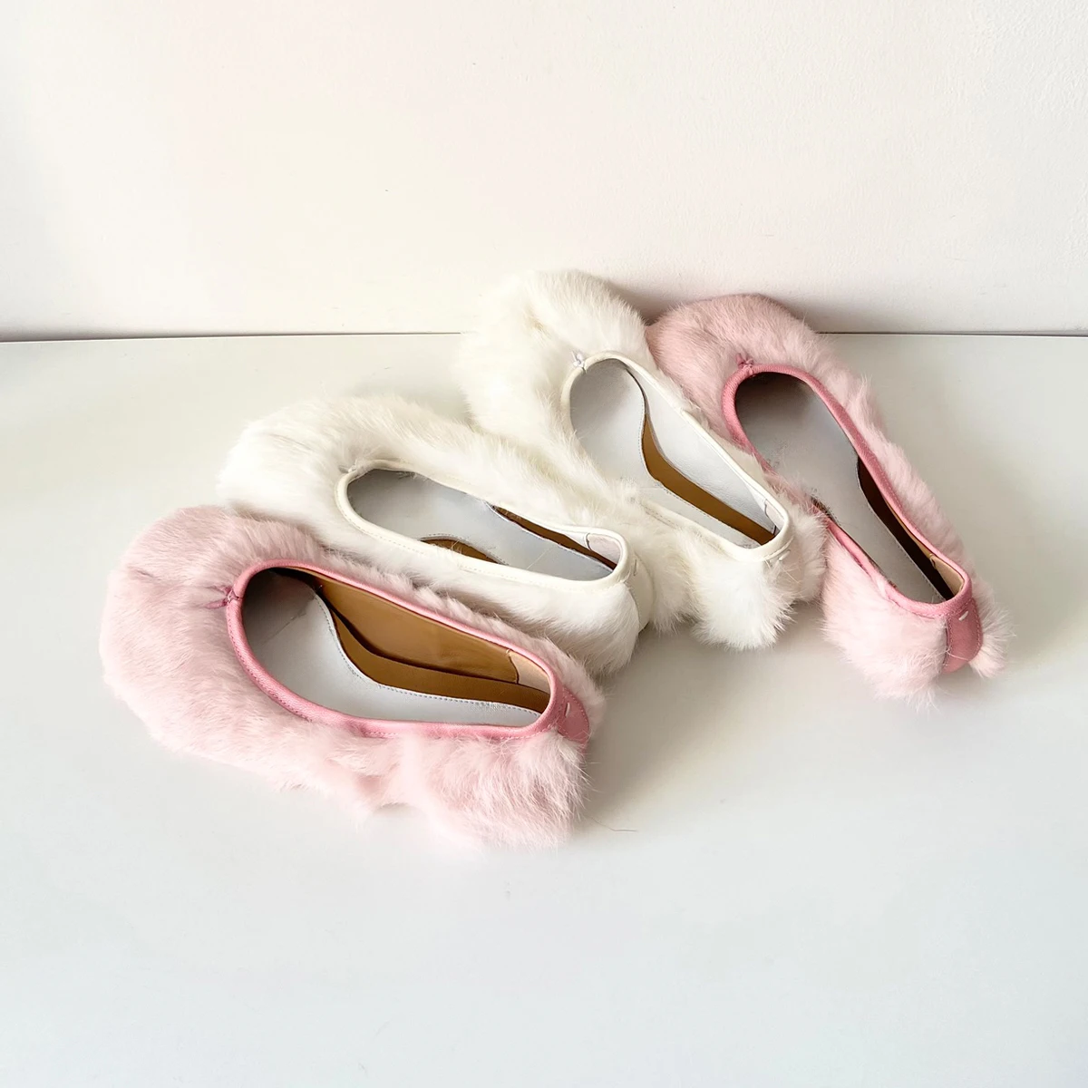 NIGO Women's Spring Summer New Suede Thick Bottom Fur Slippers Outerwear Elegant Comfortable Versatile Mueller Shoes  #NGSH1547