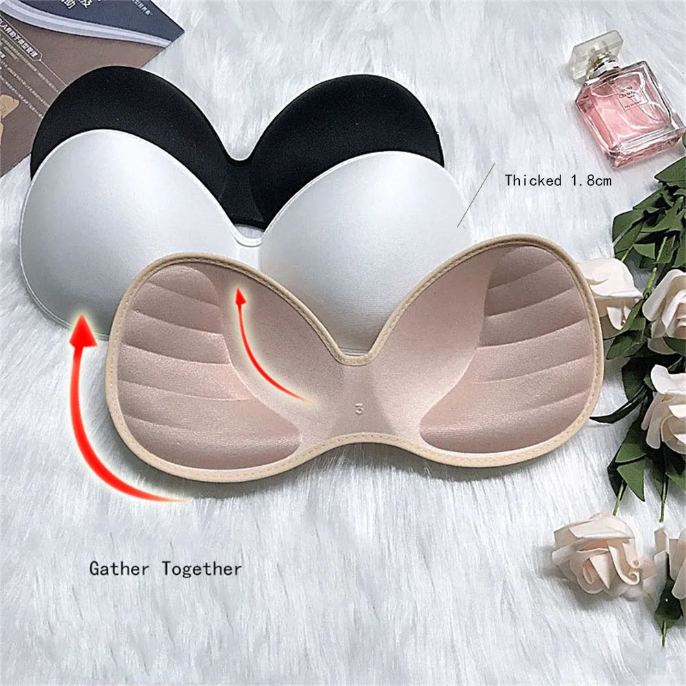 Summer Women Chest Stickers Lift Up Gather Nude Bra Spone Bra Invisible Cover Bra  Pad Sexy Strapless Breast Accesorios