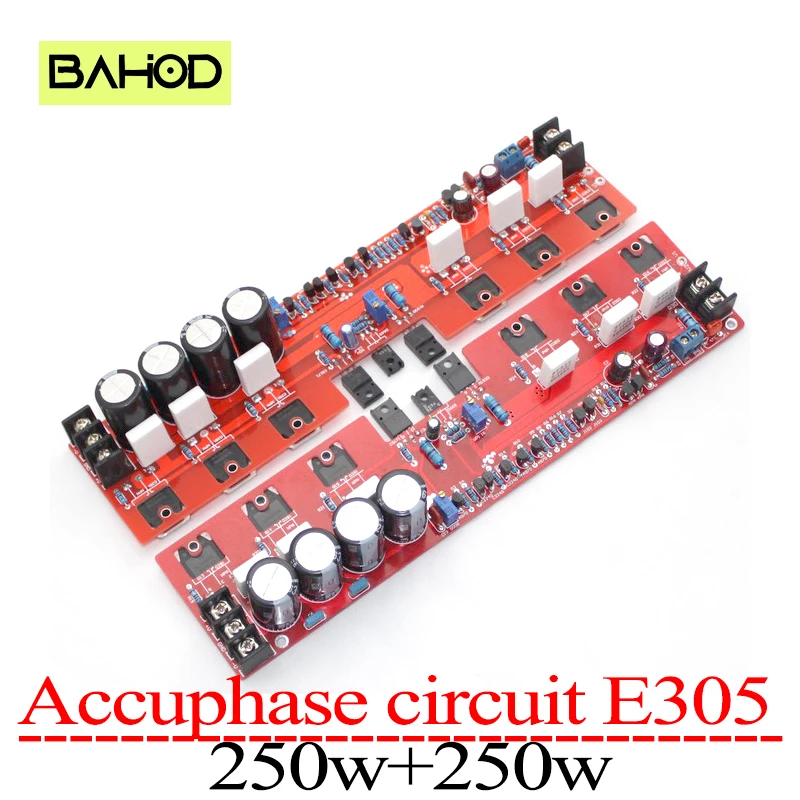 

Re-engraved Accuphase circuit E305 mono power amplifier board 250W DIY assembly power amplifier board audio amplifier board