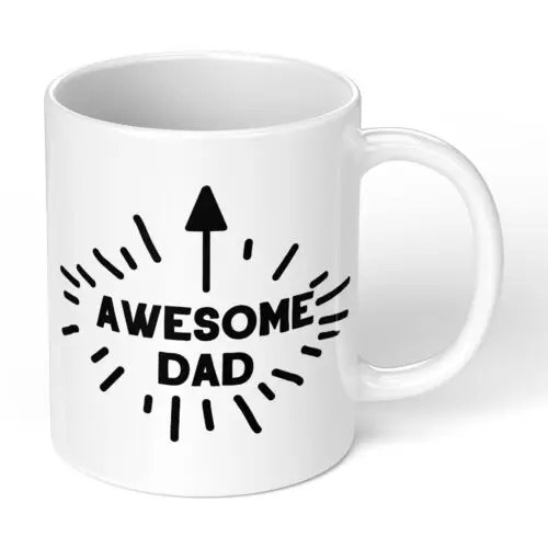 Fathers Day Mug Dad Daddy Christmas Birthday Gift Present Coffee Tea Awesome