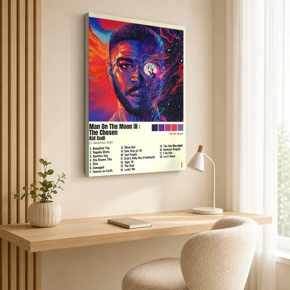 Scream Ghostface Knife Abstract Art Canvas Painting Poster Custom Photo Modern Abstract Wall Art for Living Room Bedroom Decor
