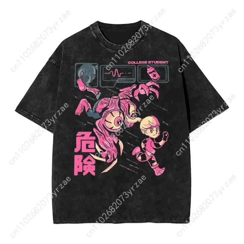 Residents Evils Biohazard 3 Retro Tshirt Uomo Donna T-shirt vintage di alta qualità Moda cotone maniche corte Top morbidi e traspiranti