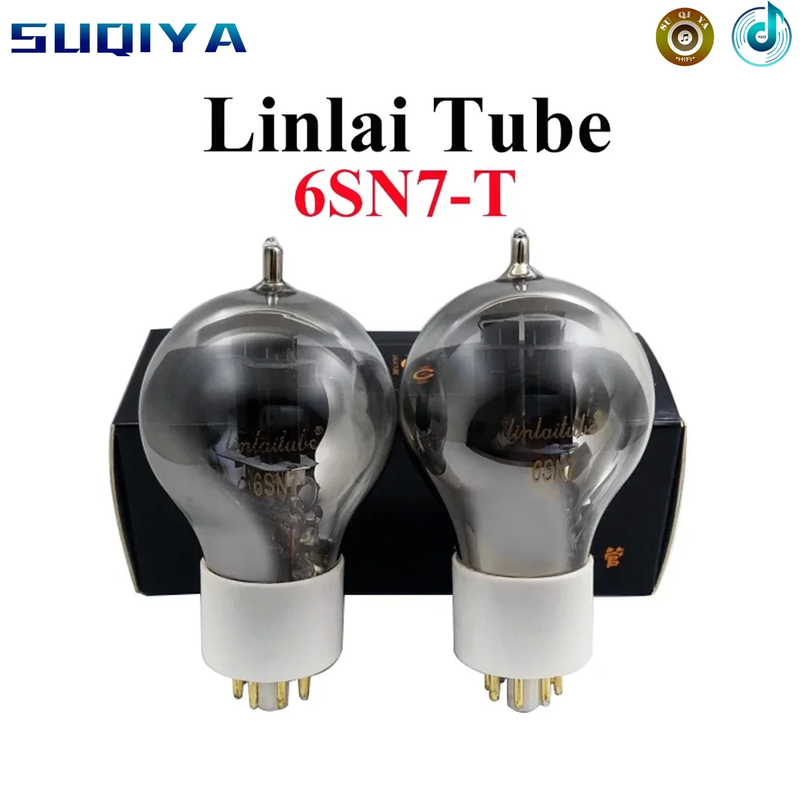 

Linlai Tube 6SN7 6SN7-T Replace 6SN7 Original Factory Matched Pair for Vacuum Tube Amplifier HIFI Amplifier Diy Audio Amp