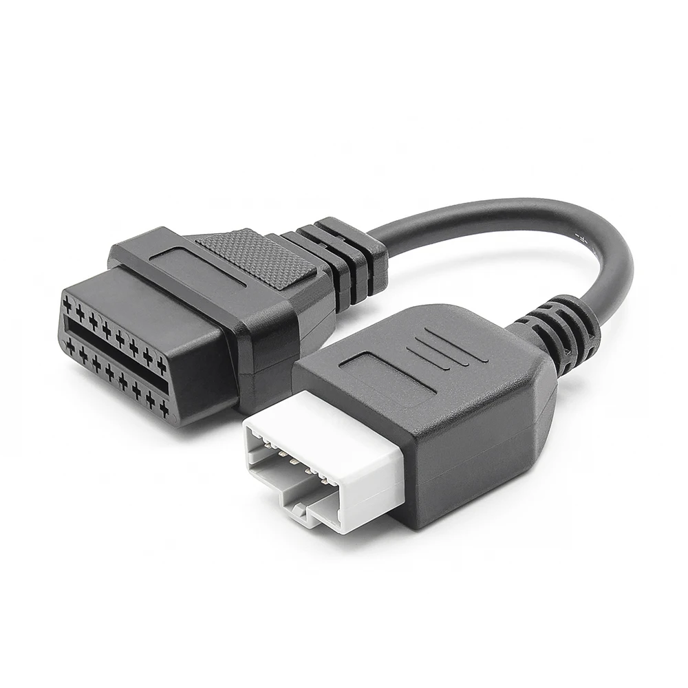 لهوندا 5Pin obd إلى obd2 16pin أنثى obdii سيارة تشخيص موصل محول تمديد كابل #5