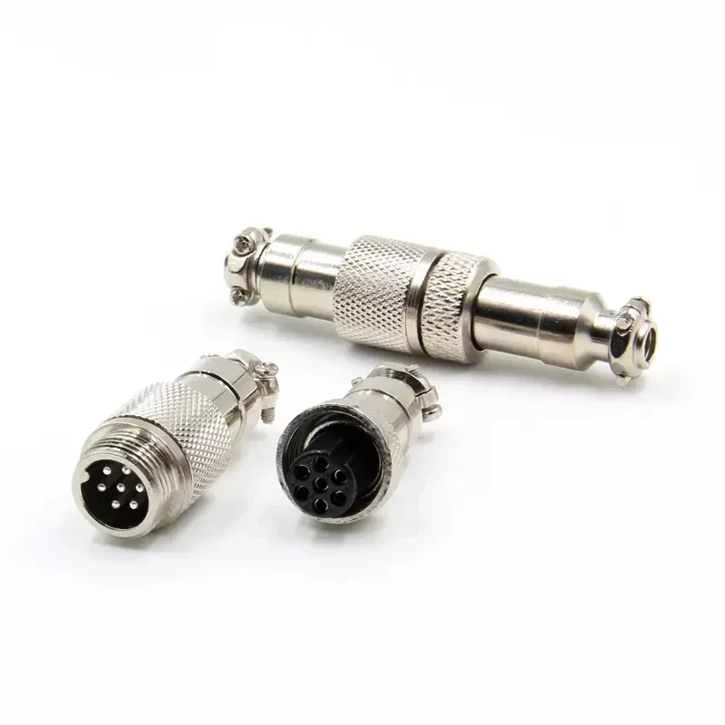 10Set GX16 2 3 4 5 6 7 8 9 10 Pins Male Female Lc Cable Aviator Aviation Circular Connector Plug Socket GX12 GX20