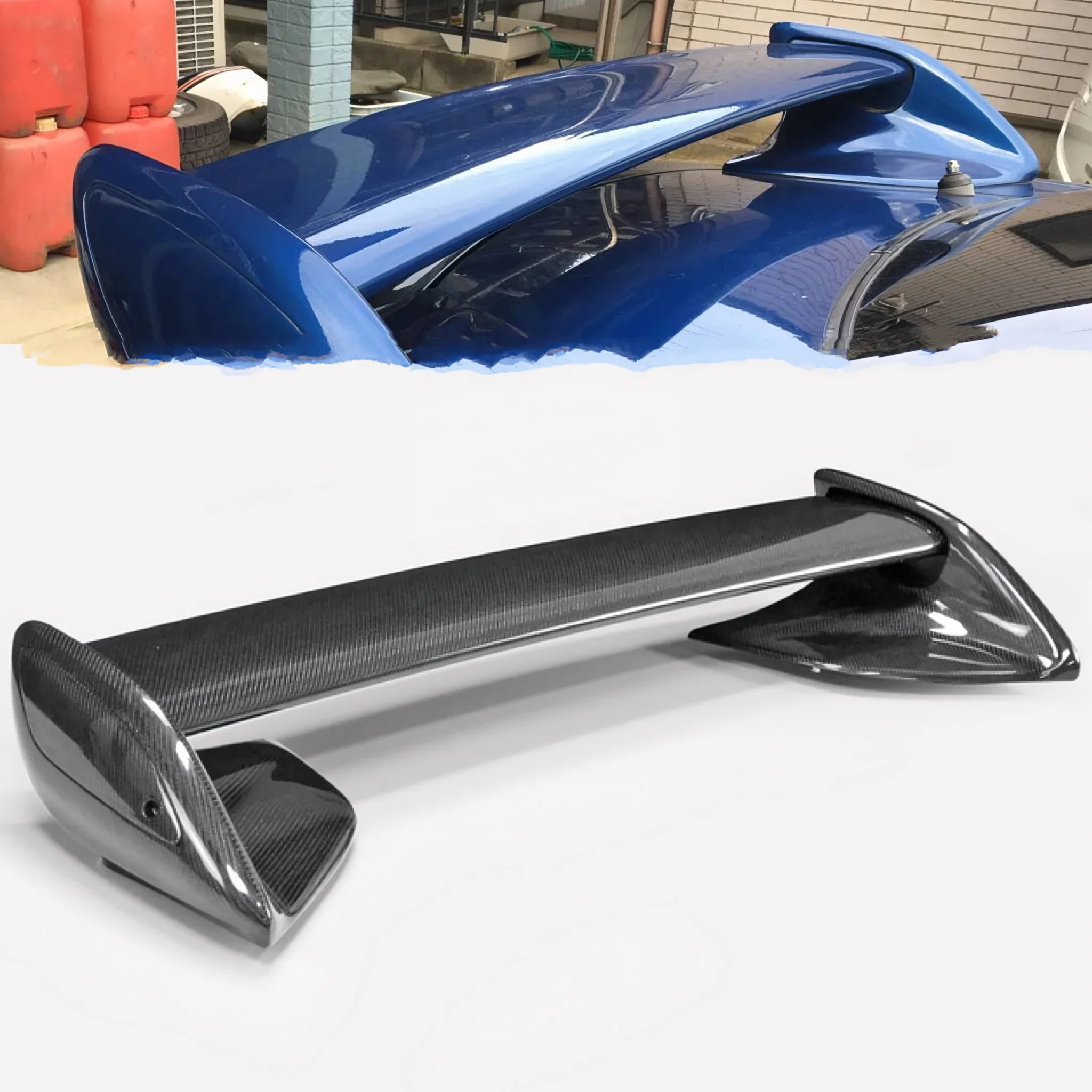 For Mazda RX7 FD FD3S Kouki Rear Spoiler Wing 99 Spec Series 6 7 FD3S RX7 Carbon Rear Trunk Spoiler