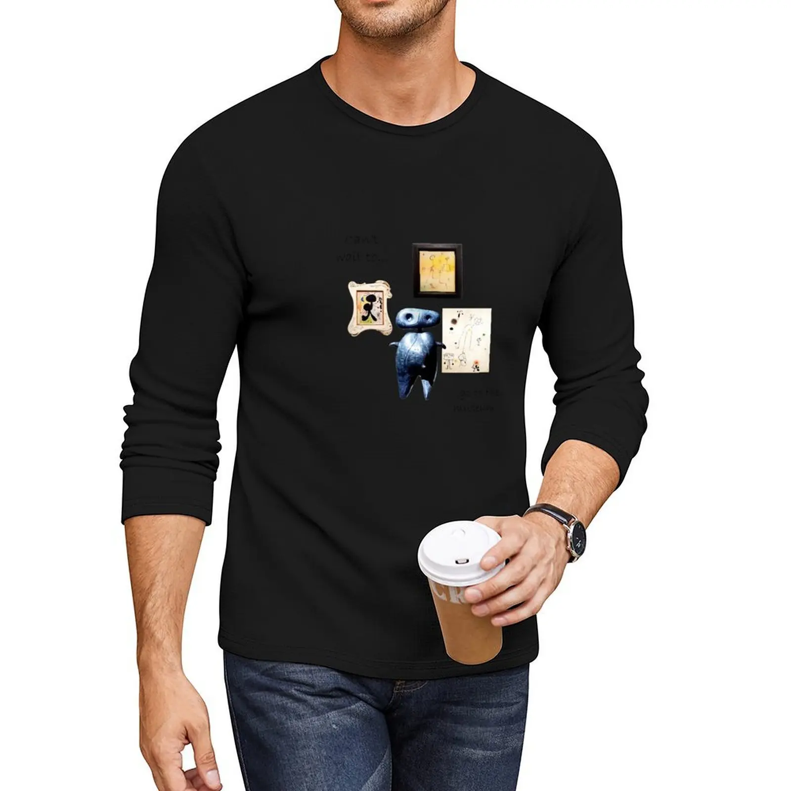 

Going to the Joan Miro Museum Long T-Shirt custom t shirt boys animal print shirt anime sweat shirts men t shirt