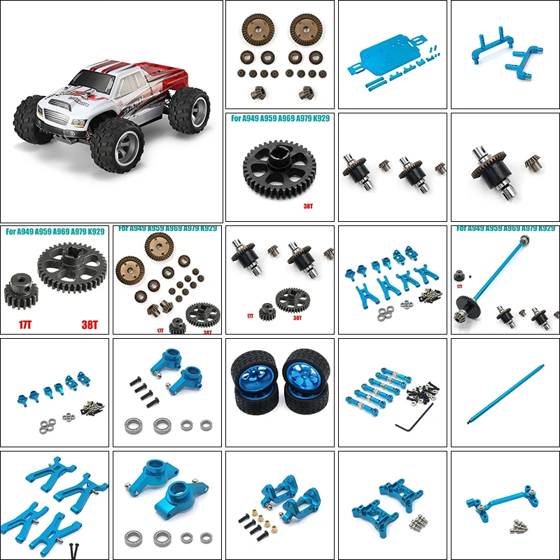 WLtoys A949 A959 A969 A979 A969-B A959-B A979-B części zamienne do samochodów RC dolna część samochodu A959-B-28 akcesoria do mechanizmów różnicowych