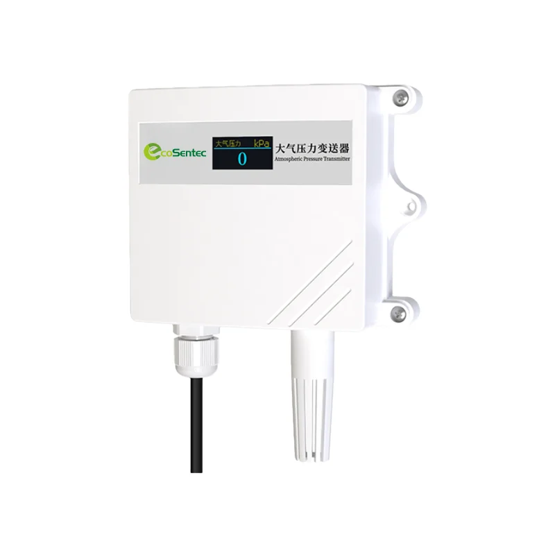 ES-A221-B Wall-mounted LCD RS485/4-20mA/0-10V/0-5V 3 in 1 ATM Temperature and Humidity Sensor Atmospheric Pressure Transmitter