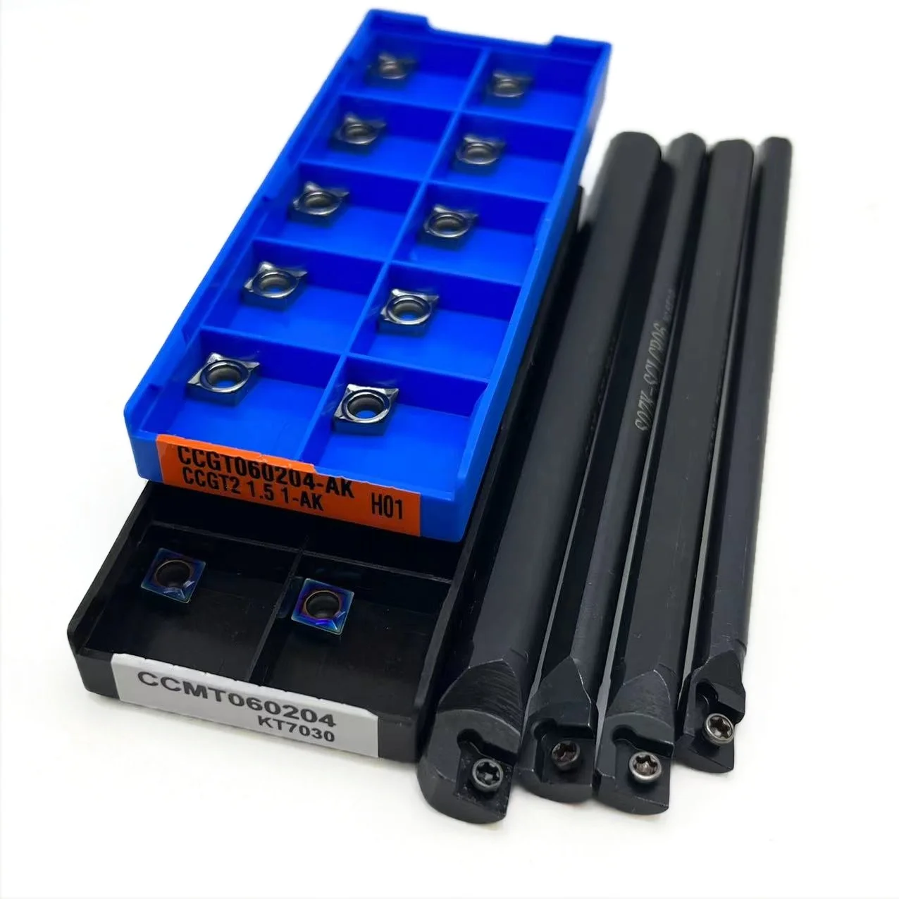 CCMT060204 For SCLCR06 S08K-SCLCR06 S12M-SCLCR06 S16Q-SCLCR06 Internal Turning Tool Holder Carbide Inserts Lathe Cutting Tools