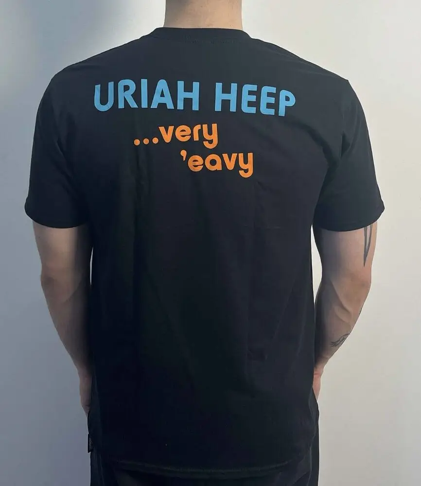 Uriah Heep - Very 'Eavy (Gildan) Black T-Shirt