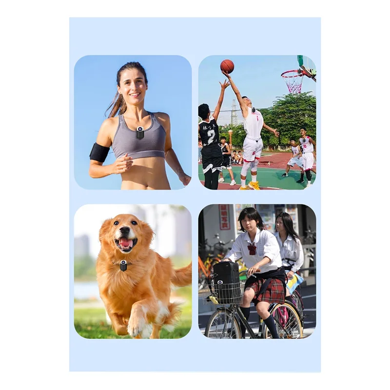 

2025 New-Action Thumb Camera Anti-Shake 4K WIFI Pocket Camera Wireless Remote Control Outdoor Cycling Bodycam Sports Camera