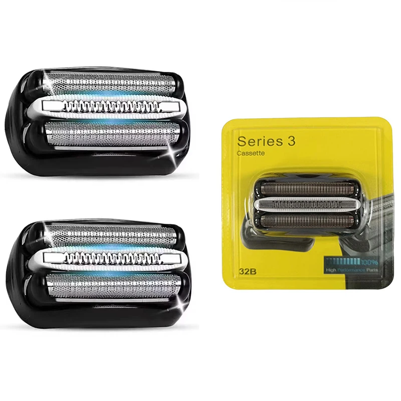 

Сменная головка для бритвы 32B для триммера для бороды Braun Series 3 3000s 3010s 3020s 3030s 3040s 300s 301s 310s 320s 330s 340s