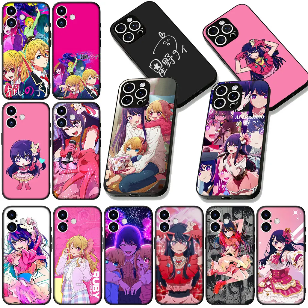 Чехол для телефона Oshi no Ko Hoshino Ai Akuamarin Rubii, чехол для OPPO A18 A17 A40 A60 A80 A16 A38 A78 A79 A54 A58 A57 4G 5G A15 Case