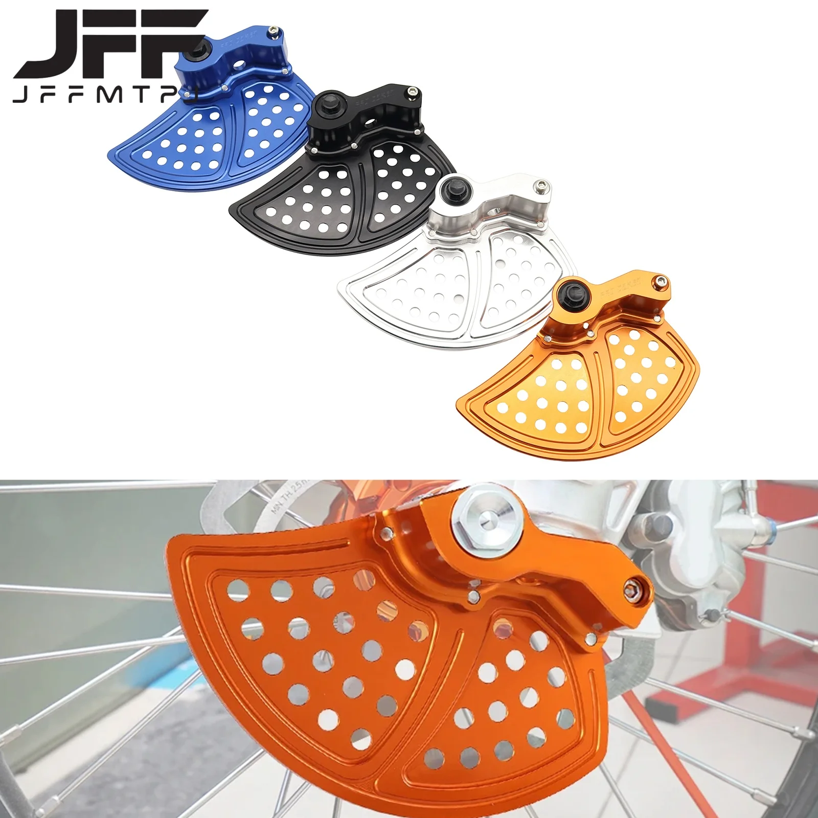 Front Brake Disc Guard Protector For Ktm Husqvarna Exc Sx S…
