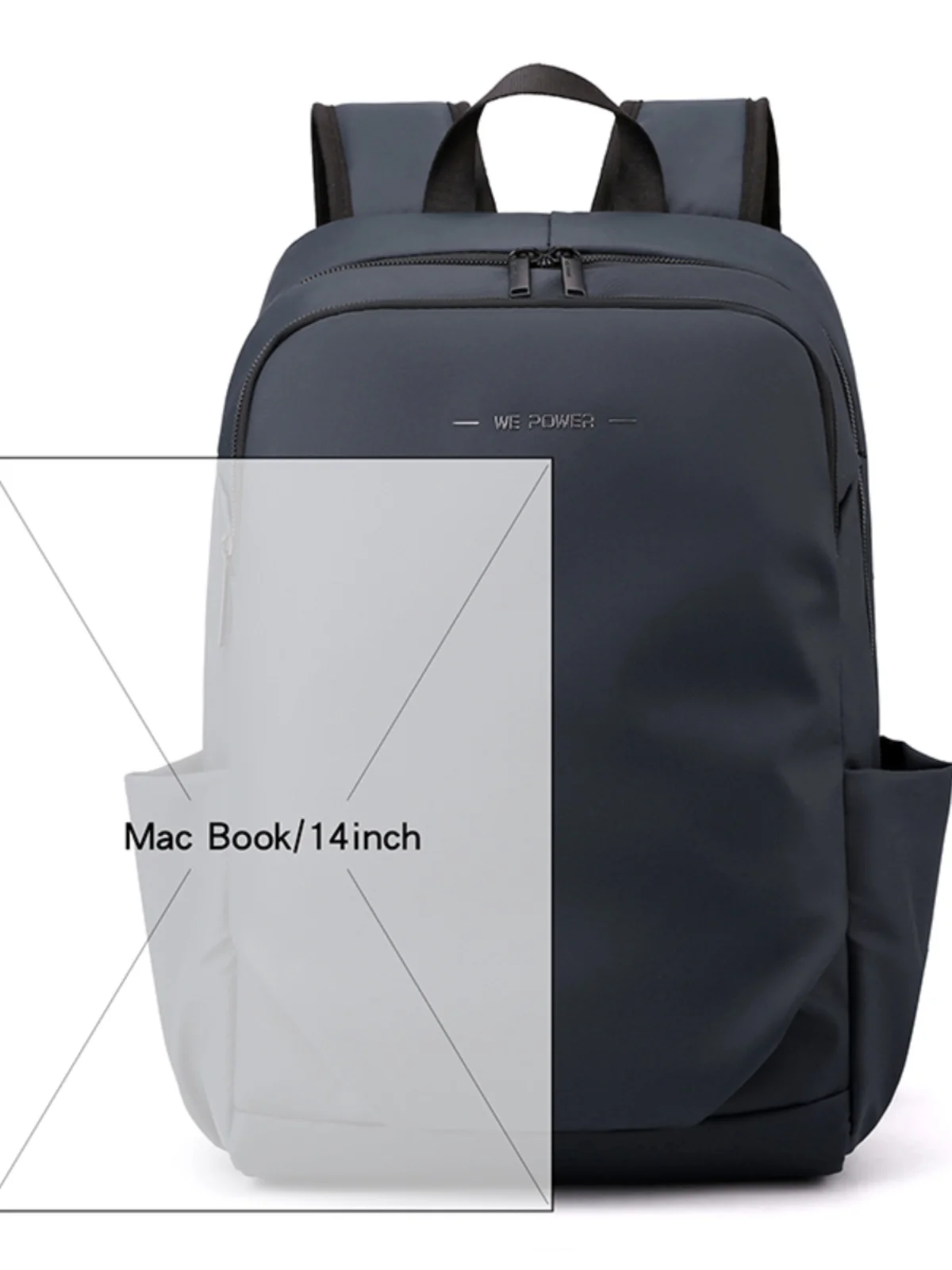 حقيبة كاجوال للرجال من Sle Bapa للسفر والمدرسة والرياضة في الهواء الطلق والترفيه في الهواء الطلق حقيبة كتف مزدوجة من مادة النايلون