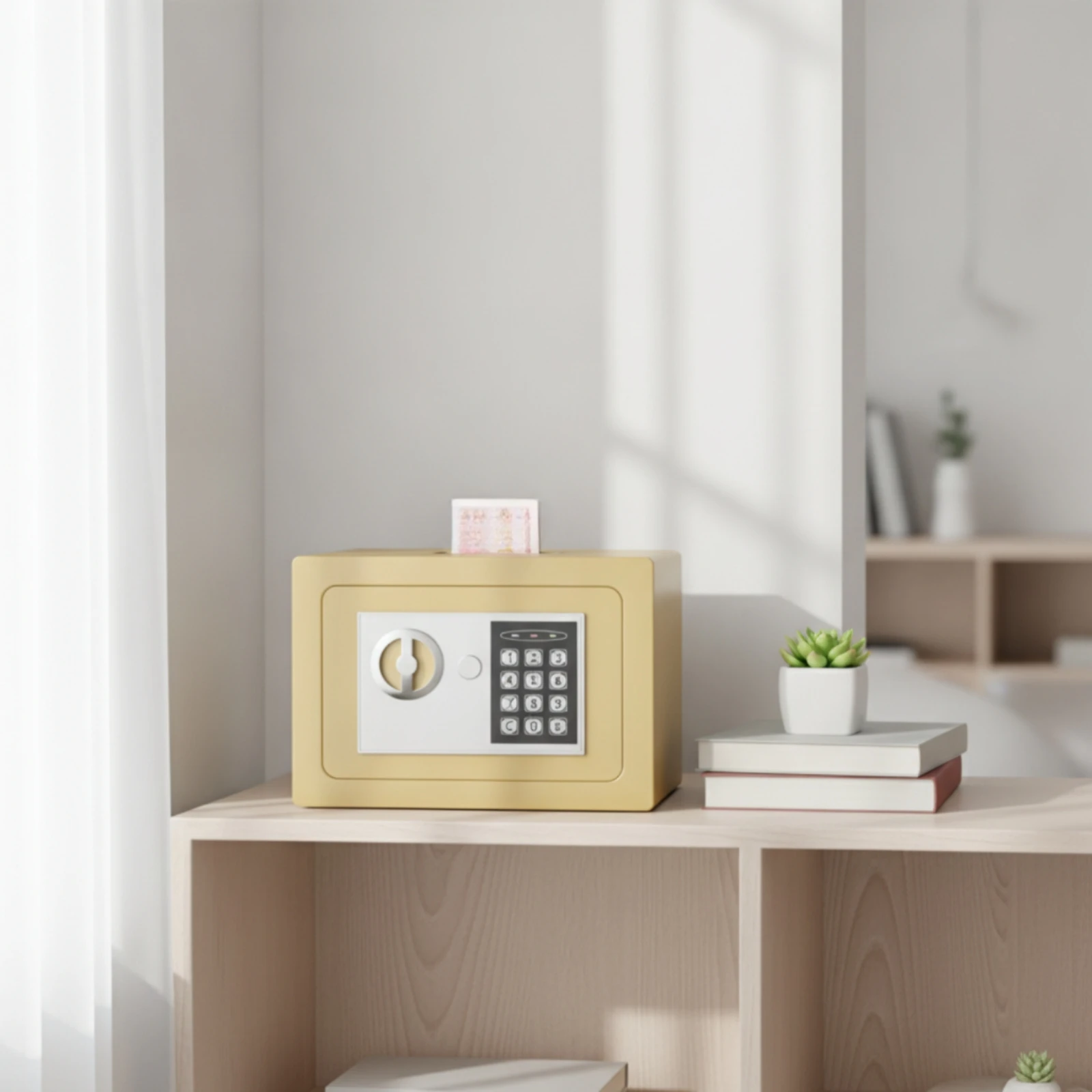 Brankas Uang dengan Slot Uang  - Safe Box Digital ulasan dan harga