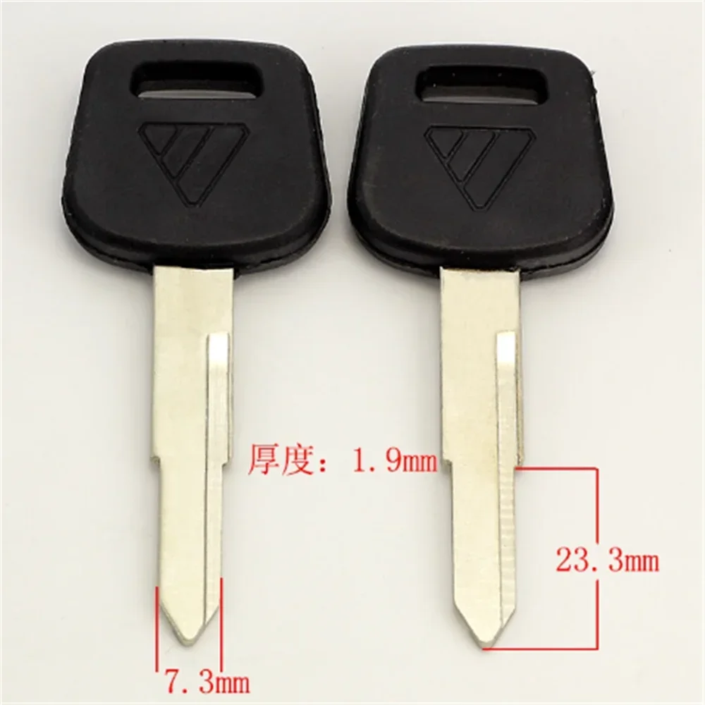 10pcs C210 foton chave em branco com ranhura esquerda