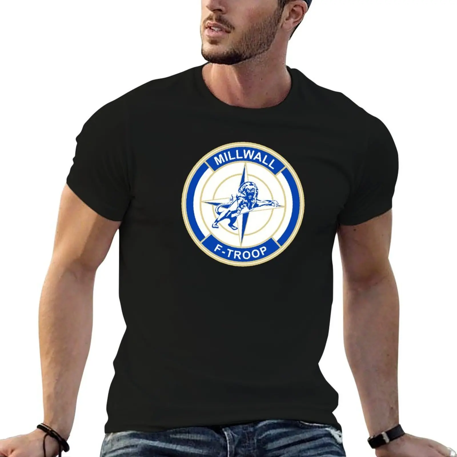 

Millwall F-Troop T-Shirt anime tshirt funny t shirts man T-Shirt