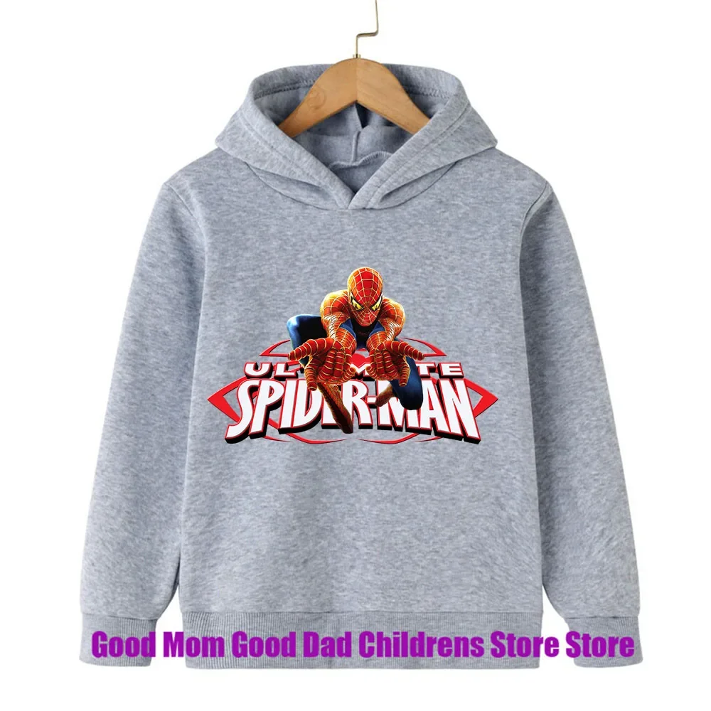 Marvel, Spider Man, Avengers, anime, parent-child hoodies, hoodies, Easter, Mother's Day gifts, casual, comfortable, trendy